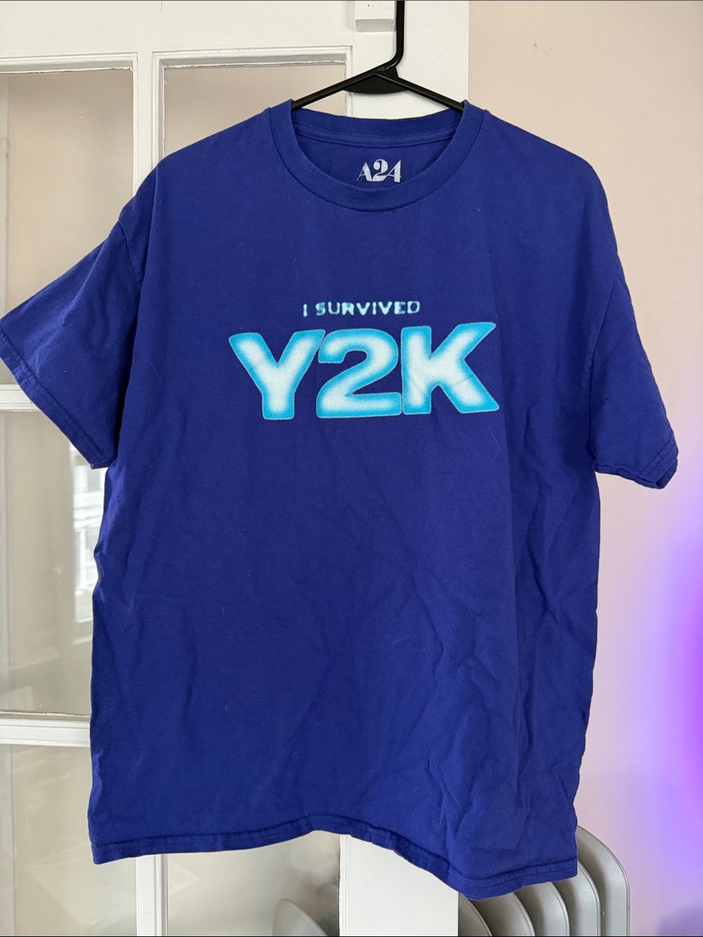 I Survived Y2K A24 Movie Promo Tee